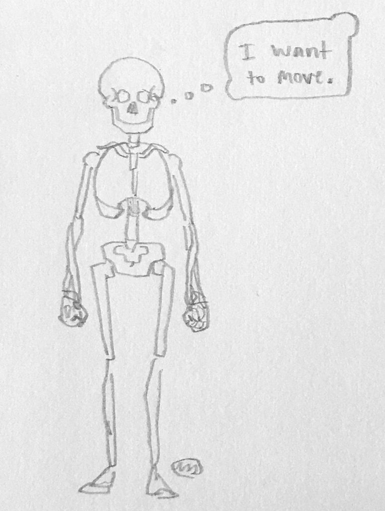 Doodle; Skeleton