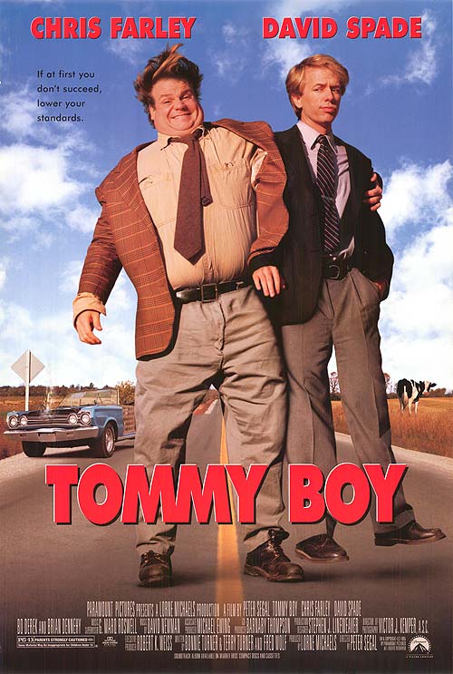 "Tommy Boy" movie poster. 