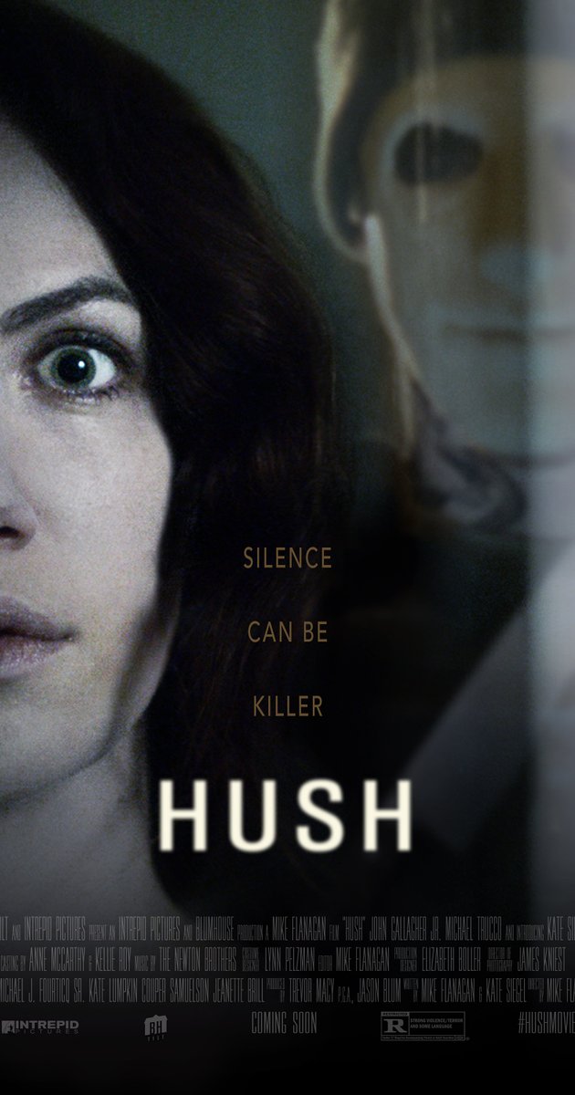 "Hush" movie poster. 