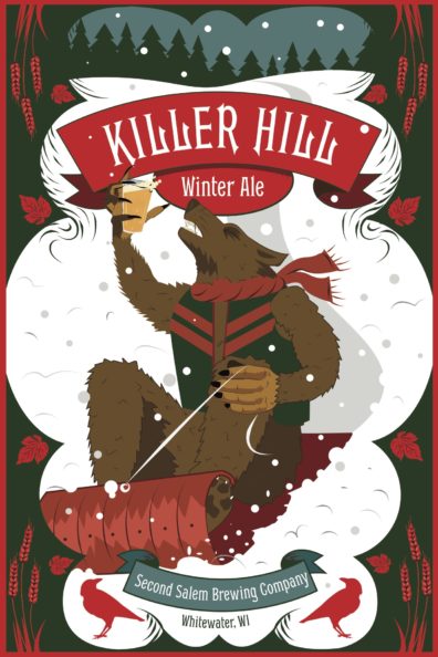 Featured is the Kill Hill Winter Ale brew poster. I do not own the rights to this photo.