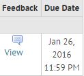 feeback-due date