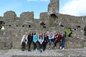 Here are some of my friends at Dunluce Castle, in Bushmills, Northern Ireland. 