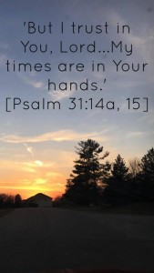 psalm 31 14 and 15