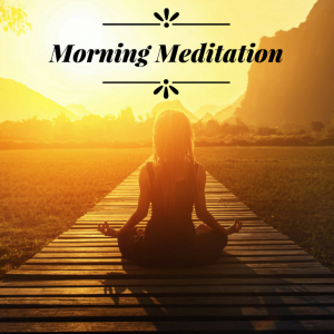 morning meditation image