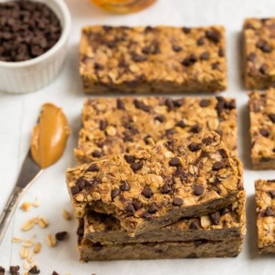 No Bake Peanut Butter Protein Bars