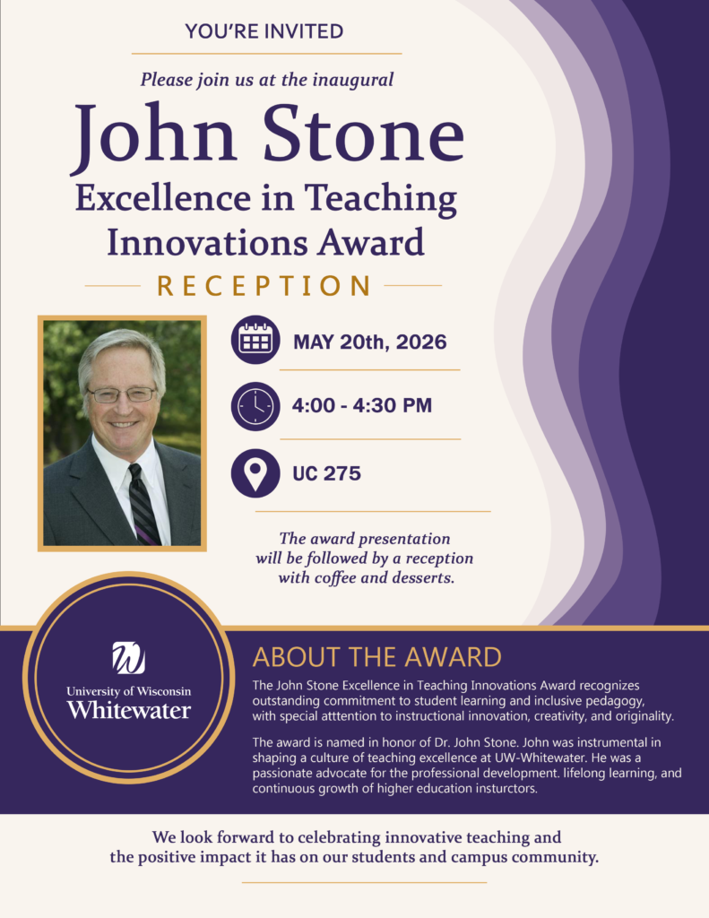 John Stone Award Ceremony Invite Image