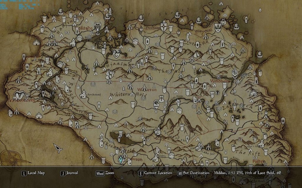 skyrim full map high resolution