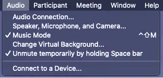 how to make mute microphone on webex on mac