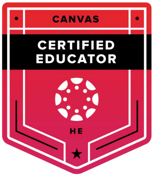 Canvas Certified Educator - Higher Ed Badge