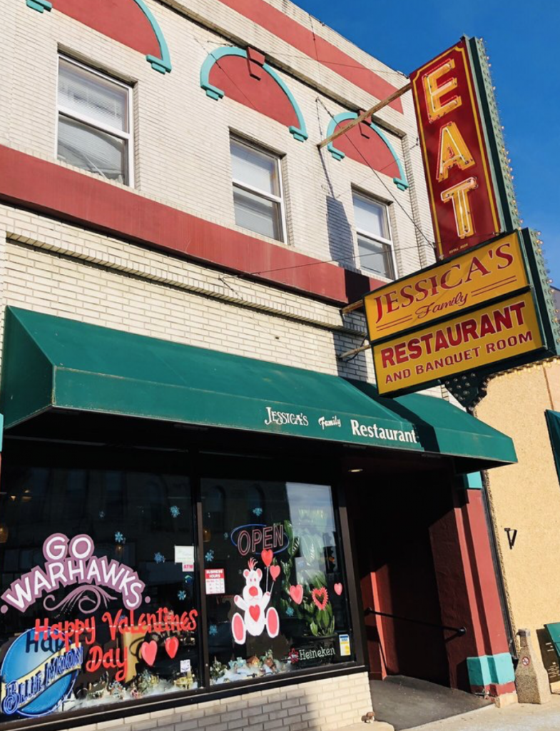 Jessica’s Family Restaurant — 140 W Main St. Plates of Whitewater