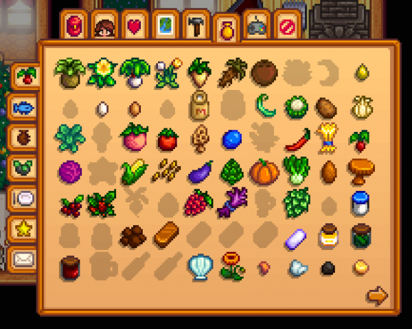 The Player Menu: Everything You Need in One Spot – Stardew Valley Blog