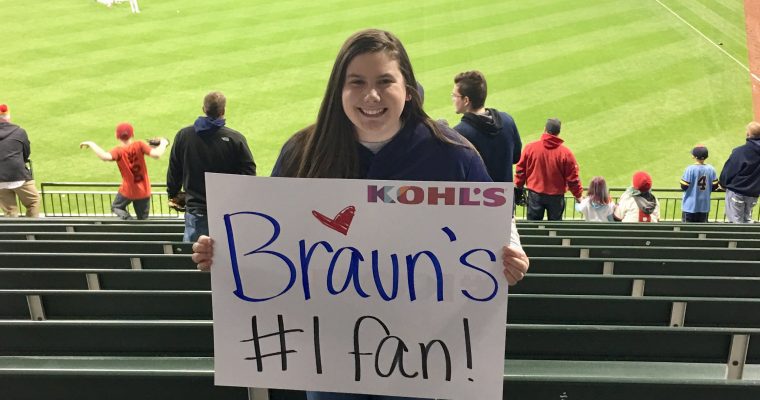My First Brewers Game of the Season